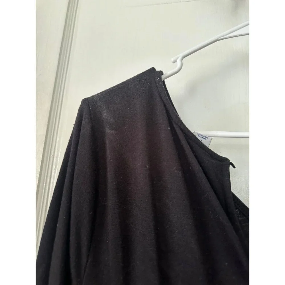 Old Navy women’s size large black criss cross jumpsuit - Picture 10 of 11